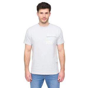 Duck and Cover Mens Trentflax T-Shirt / Light Blue